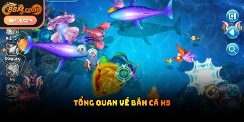 Giao diện đại dương sinh động giúp người chơi cảm nhận sự chân thực